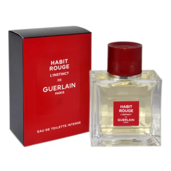 Guerlain Habit Rouge L`Instinct Edt 50ml Tualetes ūdens (EDT) Guerlain