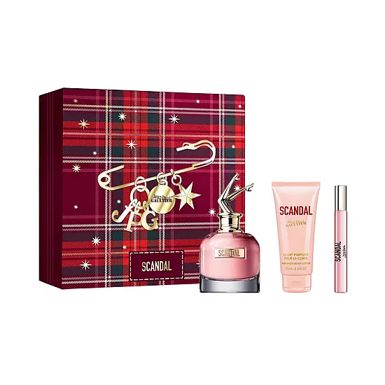 Set Jean Paul Gaultier Scandal Edp 80ml + Edp 10ml + Body Lotion 75ml