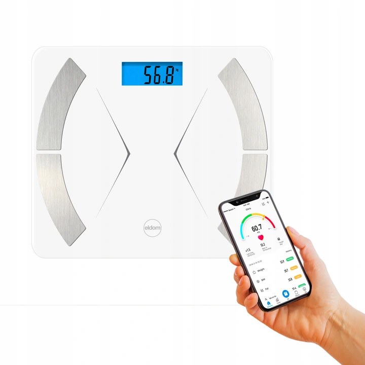 Eldom TWO500 Smart White Scale Elektronika un sadzīves tehnika ELDOM