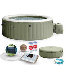 Piepūšamais spa baseins ar hidromasāžu 6 personām 216 x 71 cm INTEX 28428NP
