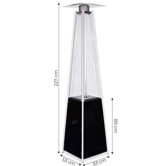 Gāzes āra sildītājs dārzam/patio 13 kW MultiGarden