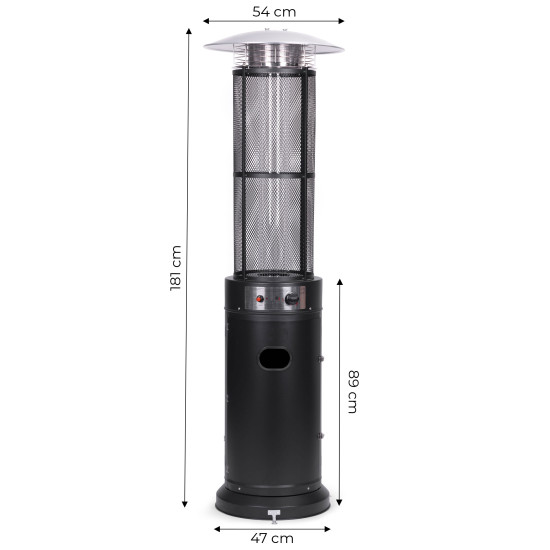 Gāzes āra sildītājs dārzam/patio 11 kW MultiGarden