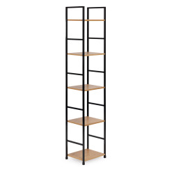 LOFT plaukts ar 5 plauktiem un metāla rāmi