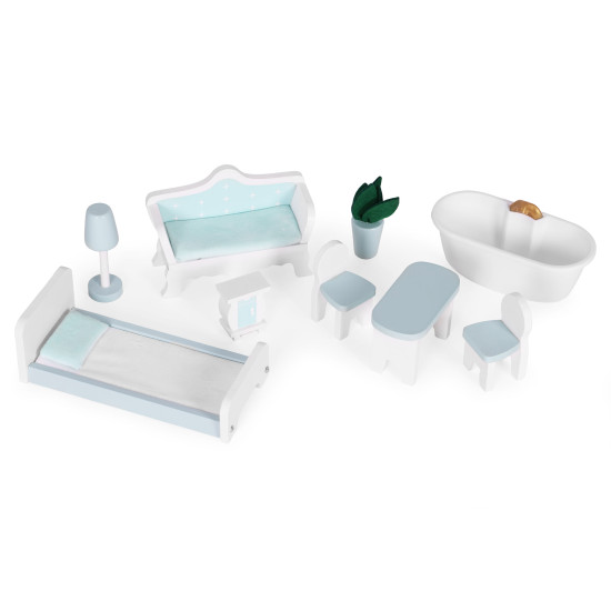 Alise Liela leļļu māja Leļļu un spēļu komplekti ECOTOYS