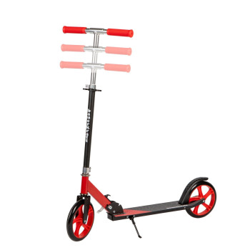 Salokāms sarkans pilsētas skrejritenis 85,5-95,5 cm