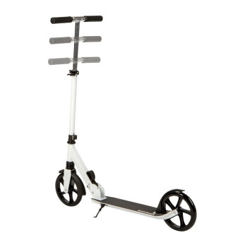 Salokāms balts pilsētas skrejritenis 95-105 cm