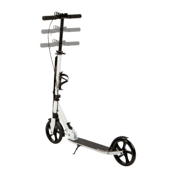 Salokāms balts pilsētas skrejritenis 95-105 cm