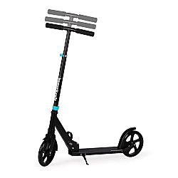 Salokāms melns pilsētas skrejritenis 95-105 cm