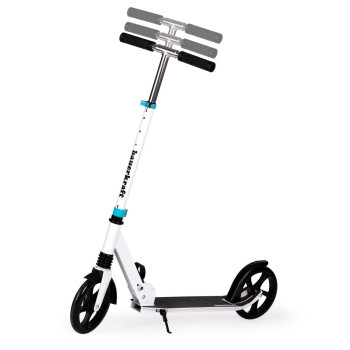 Salokāms balts pilsētas skrejritenis 95-105 cm