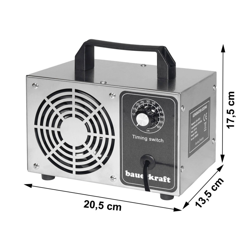 Ozona ģenerators 60 g/h 120 W