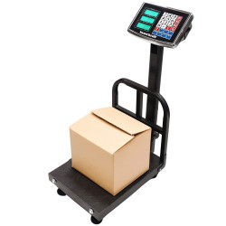 Elektroniskie svari ar LCD displeju 200 kg