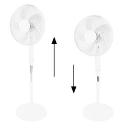Balts ventilators, 45 W