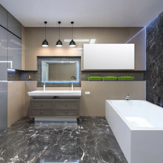 Infrasarkanais sildīšanas panelis FIR 600 W 60 x 100 cm Elektronika un sadzīves tehnika Bauerkraft