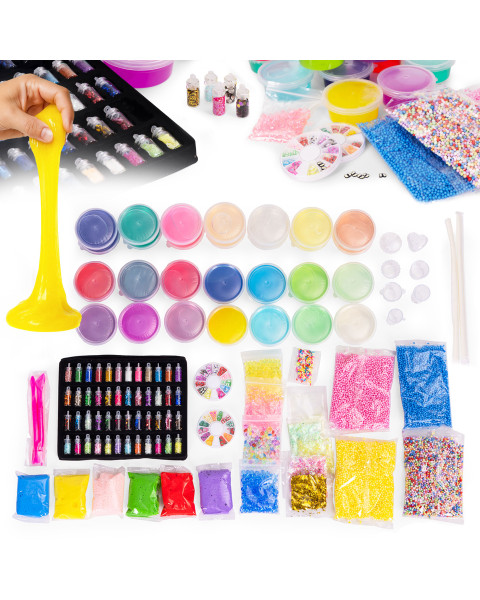 Slime komplekts bērniem, 113 detaļas