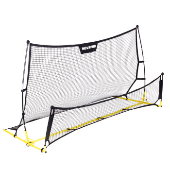 Divpusējie futbola vārti Rebounder 220 x 120 cm MOVEPRO