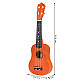Puidust ukulele lastele, 4 nailonkeelt, tootja Muusikainstrumendid ECOTOYS