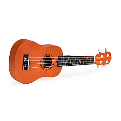 Koka ukulele bērniem, 4 neilona stīgas, ražotājs