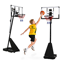 MOVEPRO regulējams basketbola stends 305 cm augstumā