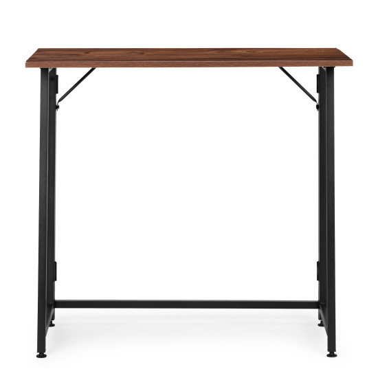 Saliekama tumši brūna datora galda virsma 80x45 cm ModernHome