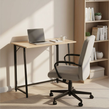 Salokāms brūngans datora galds 80x45 cm ModernHome