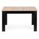 Taisnstūra galds 4 personām 120x80 cm ozols