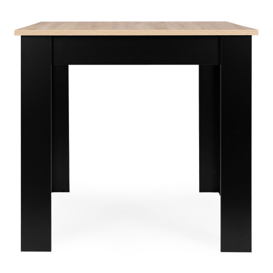 Taisnstūra galds 4 personām 120x80 cm ozols