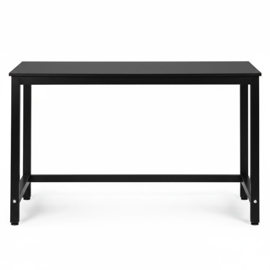 Czarne biurko komputerowe/szkolne 120 x 60 cm ModernHome
