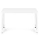 Balts datora/skolas galds 120x60 cm ModernHome