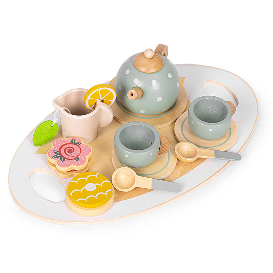 Koka tējas servīze, 14 daļas, ECOTOYS