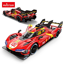 Ferrari 499P tālvadības pults vadāma sarkana automašīna