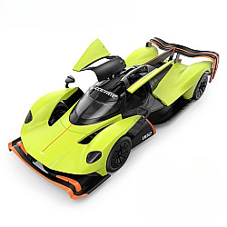 Aston Martin Valkyrie AMR PRO tālvadības pults vadāms zaļais auto