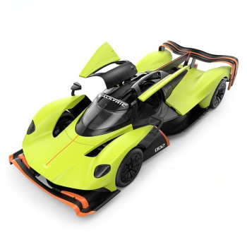Zaļa tālvadības automašīna Aston Martin Valkyrie AMR PRO