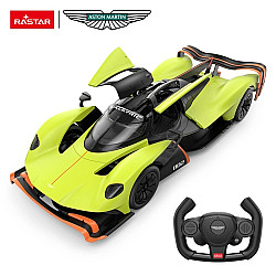 Aston Martin Valkyrie AMR PRO tālvadības pults vadāms zaļais auto