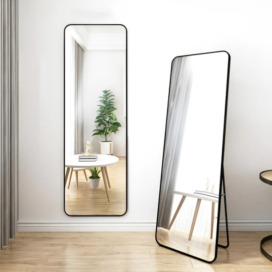 Suuri vapaasti seisova peili, jossa on ripustusmahdollisuus 159 cm ModernHome