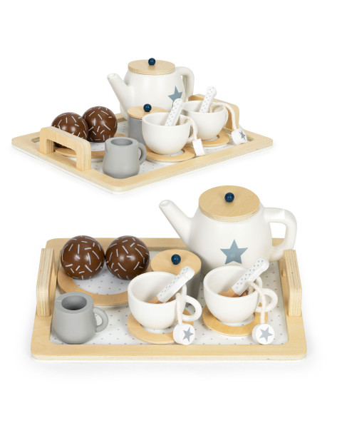 Koka tējas piederumu komplekts 17 gab ECOTOYS