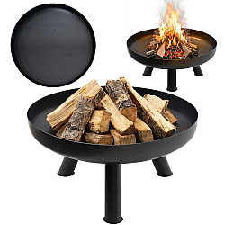 Fire pit for a farmstead, cast iron, large and sturdy, 60 cm