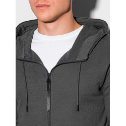 Akcija Vīriešu tumši pelēks džemperis Stivin Akcija Vīriešu tumši pelēks džemperis Stivin