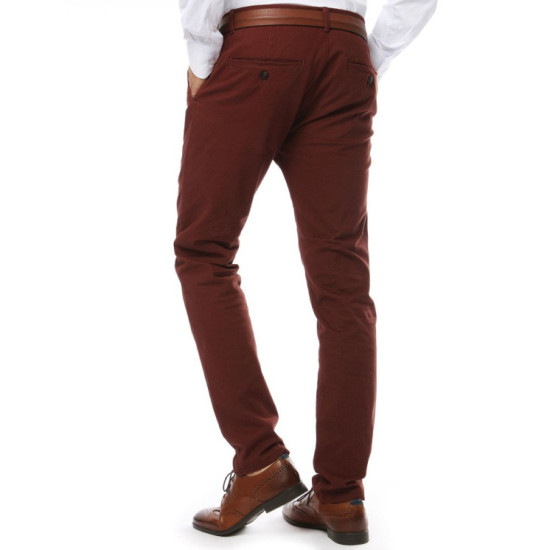 Sale: red classic trousers for men Lonel ux2140 - Trousers Sale: red classic trousers for men Lonel ux2140