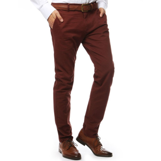 Sale: red classic trousers for men Lonel ux2140 - Trousers Sale: red classic trousers for men Lonel ux2140