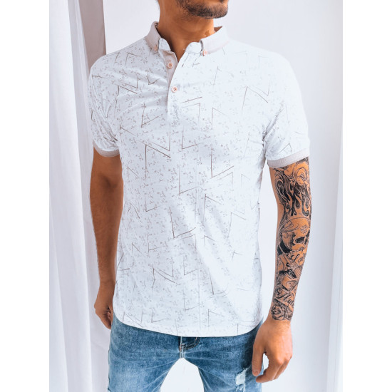 Sale Polo shirt white Nersil PX0570 - For men Sale Polo shirt white Nersil PX0570