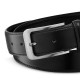 Vīriešu ādas josta Carlos (melna) ZG-SM-5060 - Aksesuāri vīriešiem Vīriešu ādas josta Carlos (melna) ZG-SM-5060 Premium