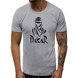 Pelēki vīriešu T-krekli „Dakar“
