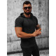 Black men's T-shirt Remer JS/8T89/3Z - T-shirt Black men's T-shirt Remer JS/8T89/3Z