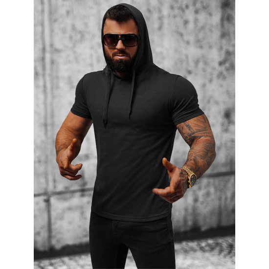 Black men's T-shirt Remer JS/8T89/3Z - T-shirt Black men's T-shirt Remer JS/8T89/3Z