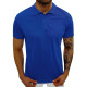 Vīriešu zils polo krekls Casual JS/8T80/65 - T-krekls Vīriešu zils polo krekls Casual JS/8T80/65