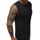Melns vīriešu krekliņš bez piedurknēm Look JS/99001 - T-krekls Melns vīriešu krekliņš bez piedurknēm Look JS/99001