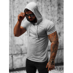 Pelēks vīriešu T-krekls Remer