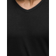 Mens black t-shirt Karte 712007 - T-shirt Mens black t-shirt Karte 712007