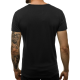 Mens black t-shirt Karte 712007 - T-shirt Mens black t-shirt Karte 712007