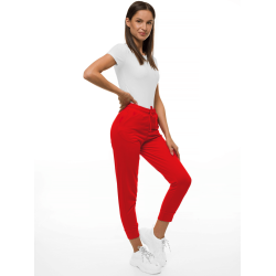 Akcija: Sieviešu sarkanās ikdienas bikses Kerol